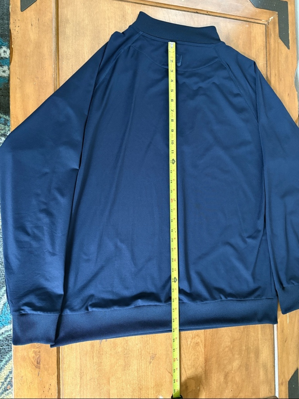 FootJoy Nylon Navy Half-Zip Pullover Size XXL - Picture 9 of 13